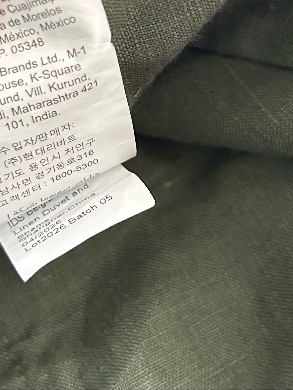 Pottery Barn Belgian Linen duvet shams - Picture 4 of 6